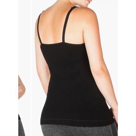 Modern Eternity Seamless Maternity/Nursing Yoga Tank XL Black NEW - Picture 2 of 12